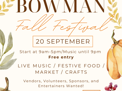 Bowman Fall Festival/Music 